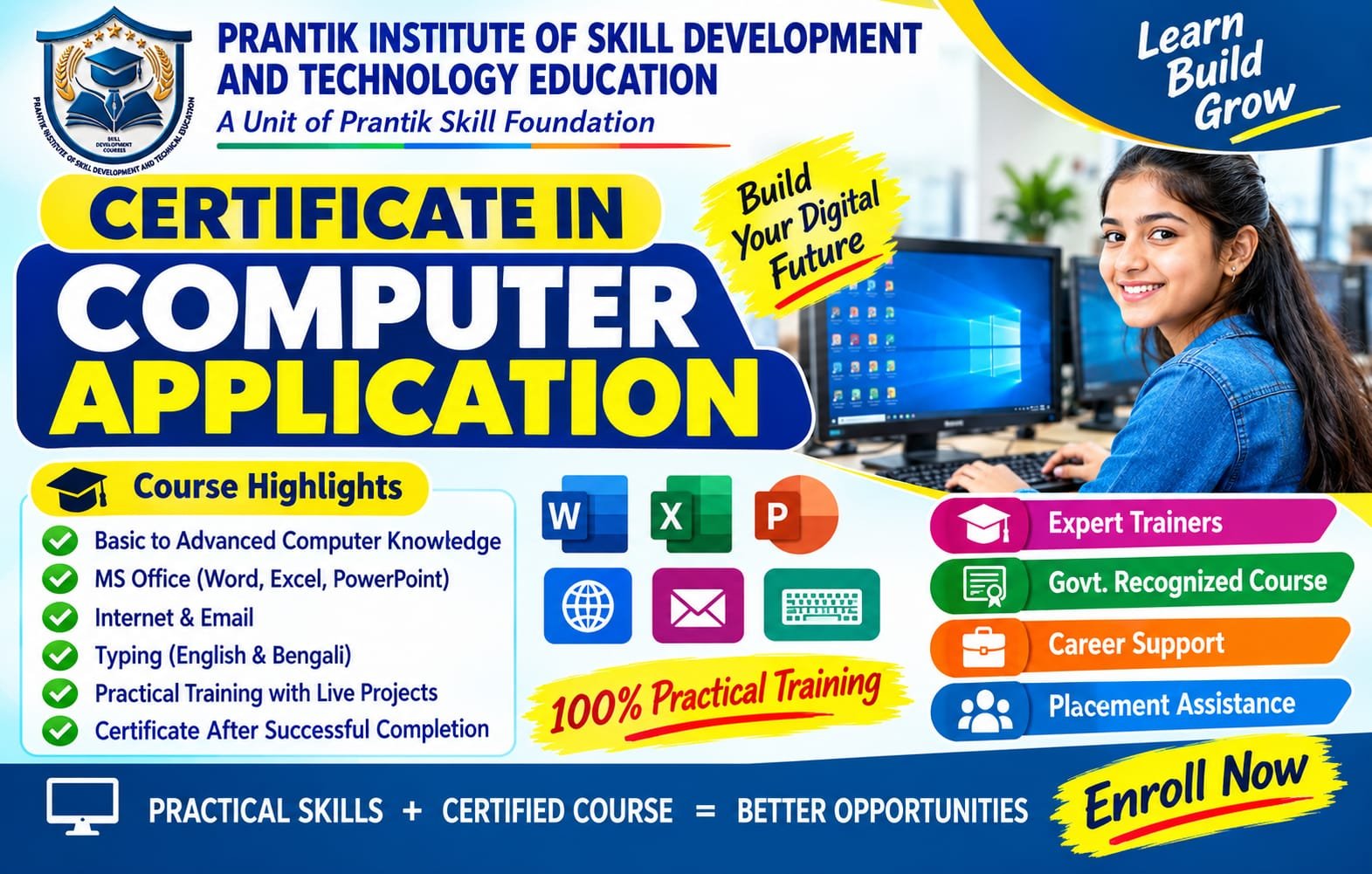 CERTIFICATE IN COMPUTER APPLICATION
